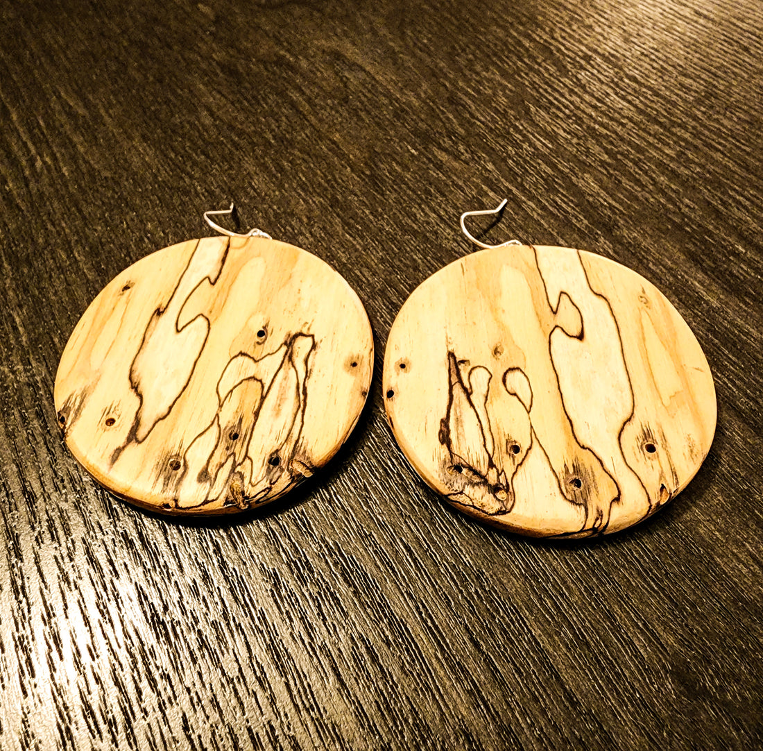 Lama earrings reserved for Marcelle Gilles